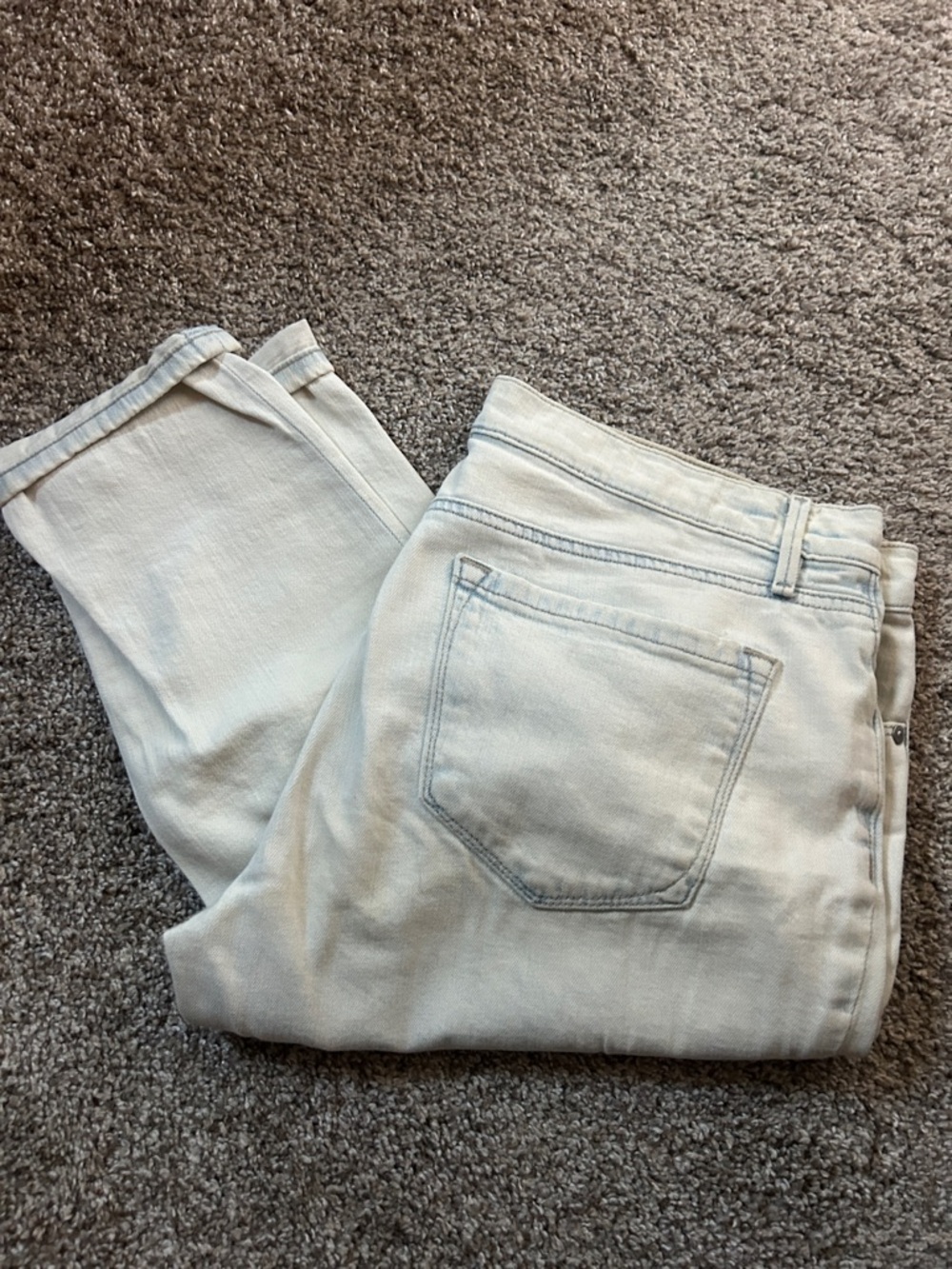 LOFT Light Blue Relaxed Skinny Jeans